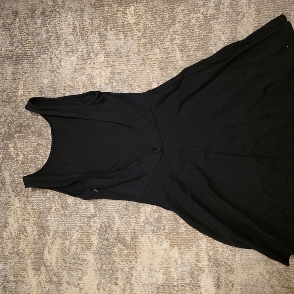 Lulu's Classic Black Mini Dress - Picture 2 of 3